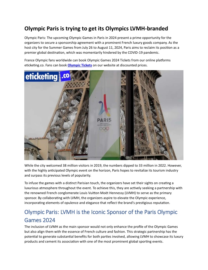 olympic paris is trying to get its olympics lvmh