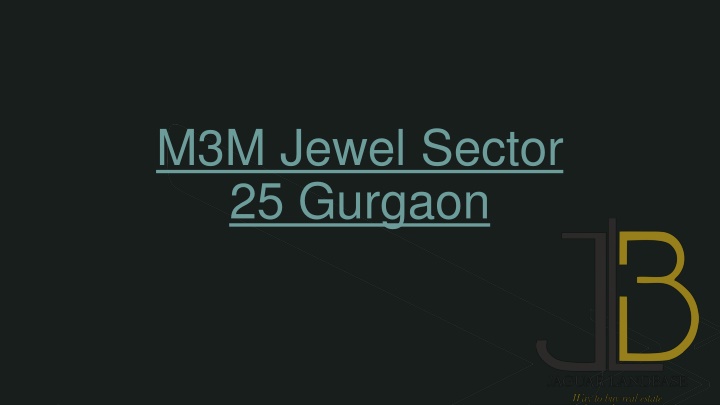 m3m jewel sector 25 gurgaon