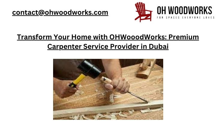contact@ohwoodworks com