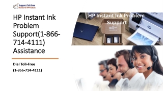 HP Instant Ink Problem Support(1-866-714-4111) Assistance