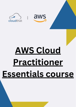 AWS Cloud Practitioner Essentials-CLF