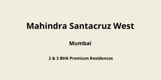 mahindra santacruz west