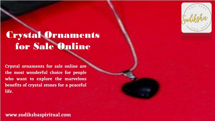 crystal ornaments for sale online