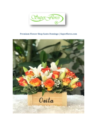 Premium Flower Shop Santo Domingo | Superflores.com