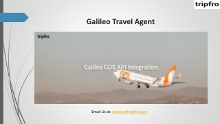 galileo travel agent