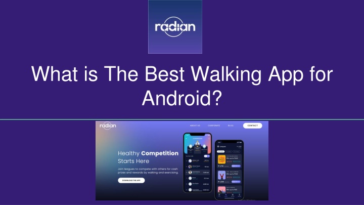 what is the best walking app for android