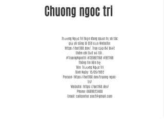chuong ngoc tri