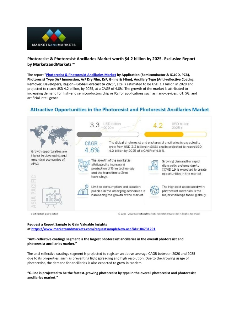 photoresist photoresist ancillaries market worth