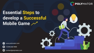 Essential Steps to develop a Successful Mobile Game