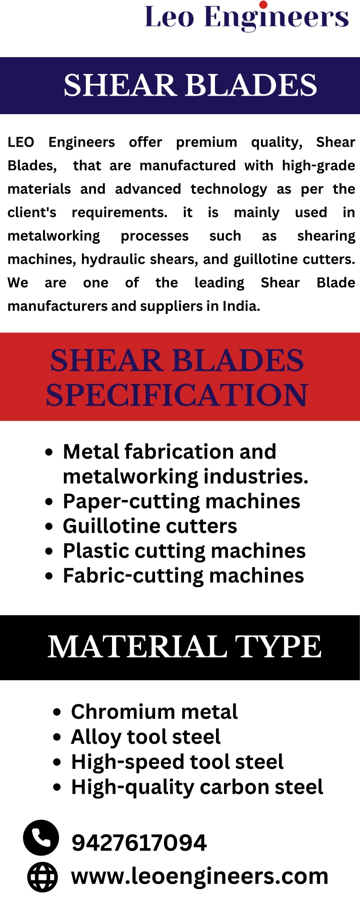 shear blades