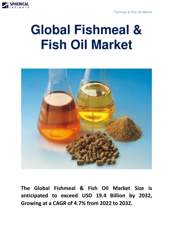 global fishmeal fish oil market