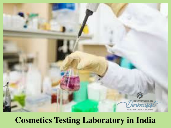 cosmetics testing laboratory in india