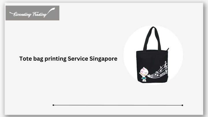 tote bag printing service singapore