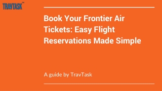 Book Your Frontier Air Tickets_ Easy Flight Reservations Made Simple