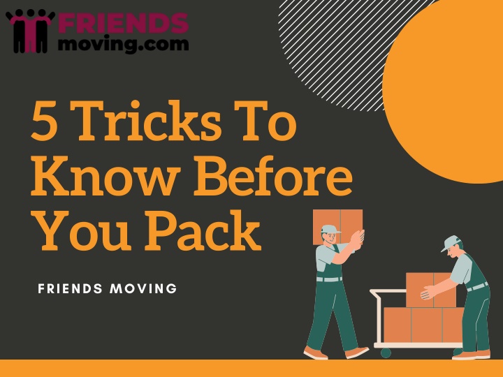 5 tricks to know before you pack