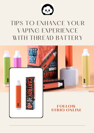 Buy The Best STRIO 510 Thread Battery