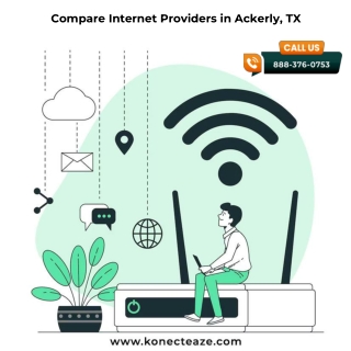 Compare Internet Providers in Ackerly, Tx - Konect Eaze