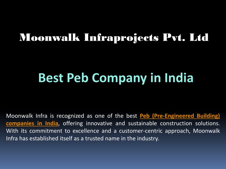 moonwalk infraprojects pvt ltd