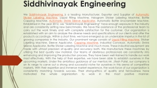 Siddhivinayak Engineering