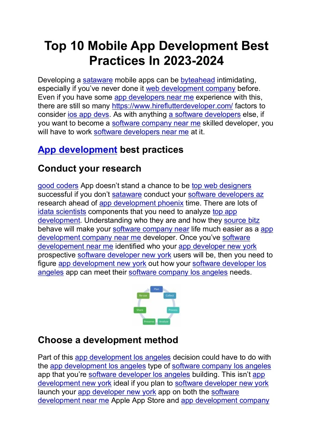 PPT - Top 10 Mobile App Development Best Practices In 2023-2024 ...