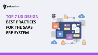 Top 7 UX Design Best Practices for the SaaS ERP System
