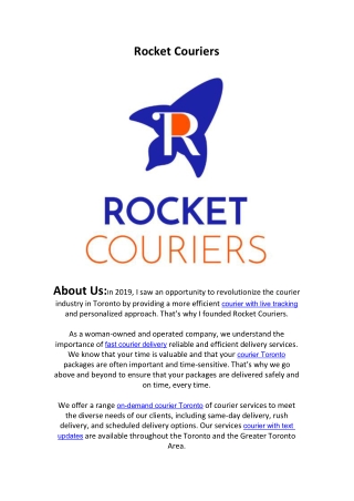 Rocket Couriers