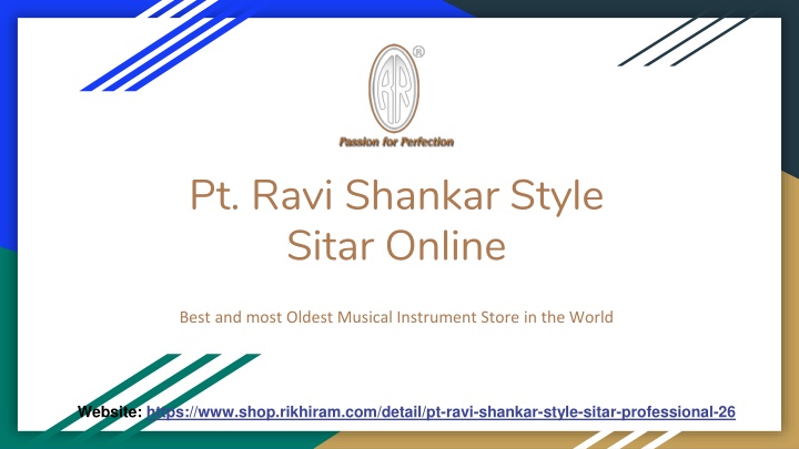 pt ravi shankar style sitar online
