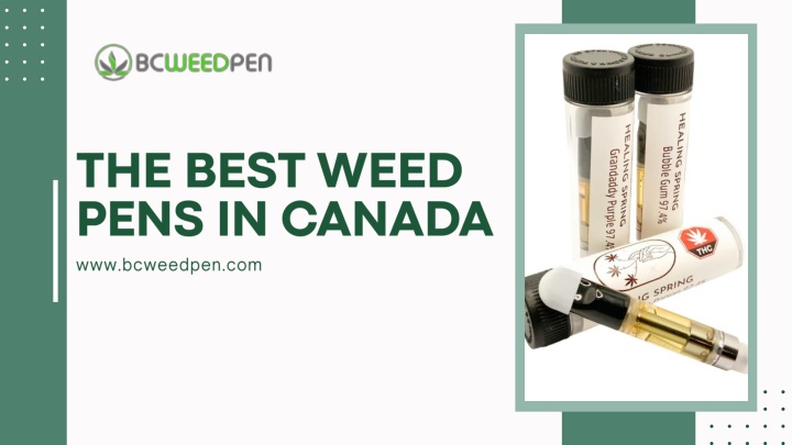 the best weed pens in canada