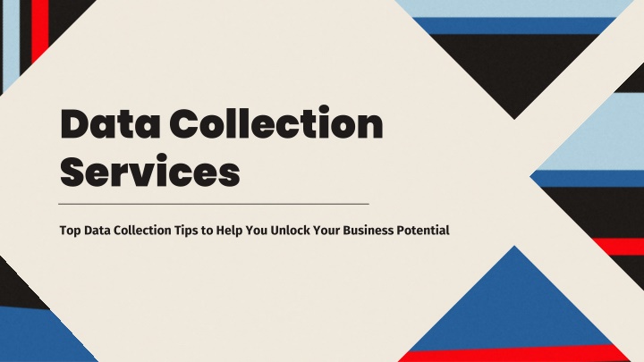 data collection services