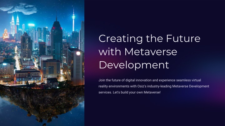 creating the future with metaverse development