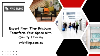 Expert Floor Tiler Brisbane Transform Your Space with Quality Flooring