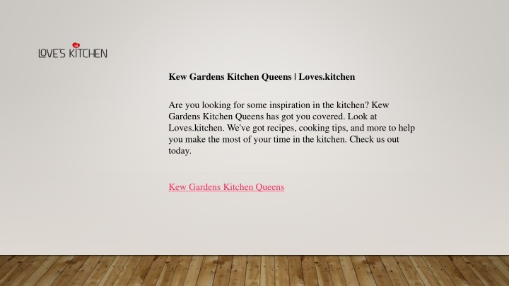 kew gardens kitchen queens loves kitchen
