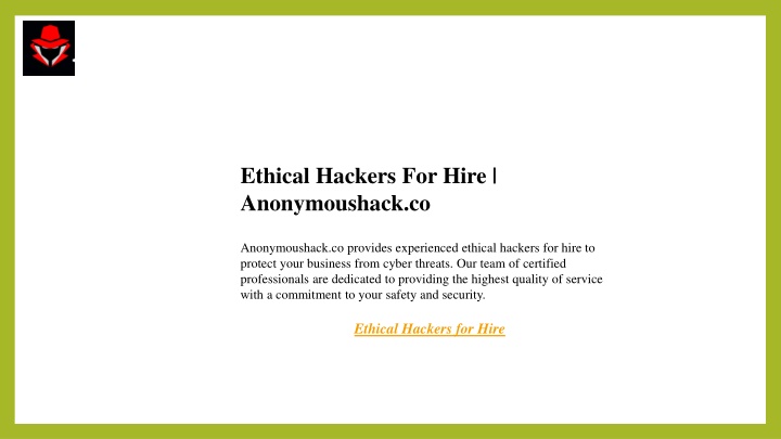 ethical hackers for hire anonymoushack