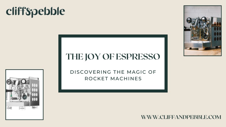 the joy of espresso