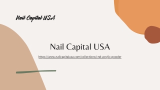 Shop CND Acrylic Nail Powder for Flawless Nails