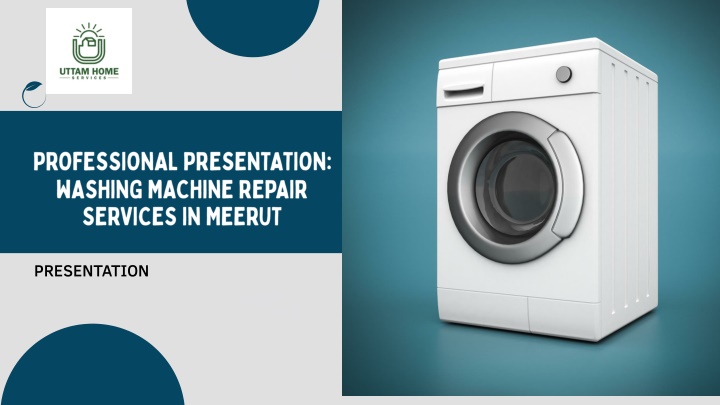 professional presentation washing machine repair