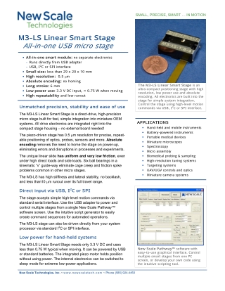 New Scale Technology DK-M3-LS-1.8-6 Development Kit- Electroverge