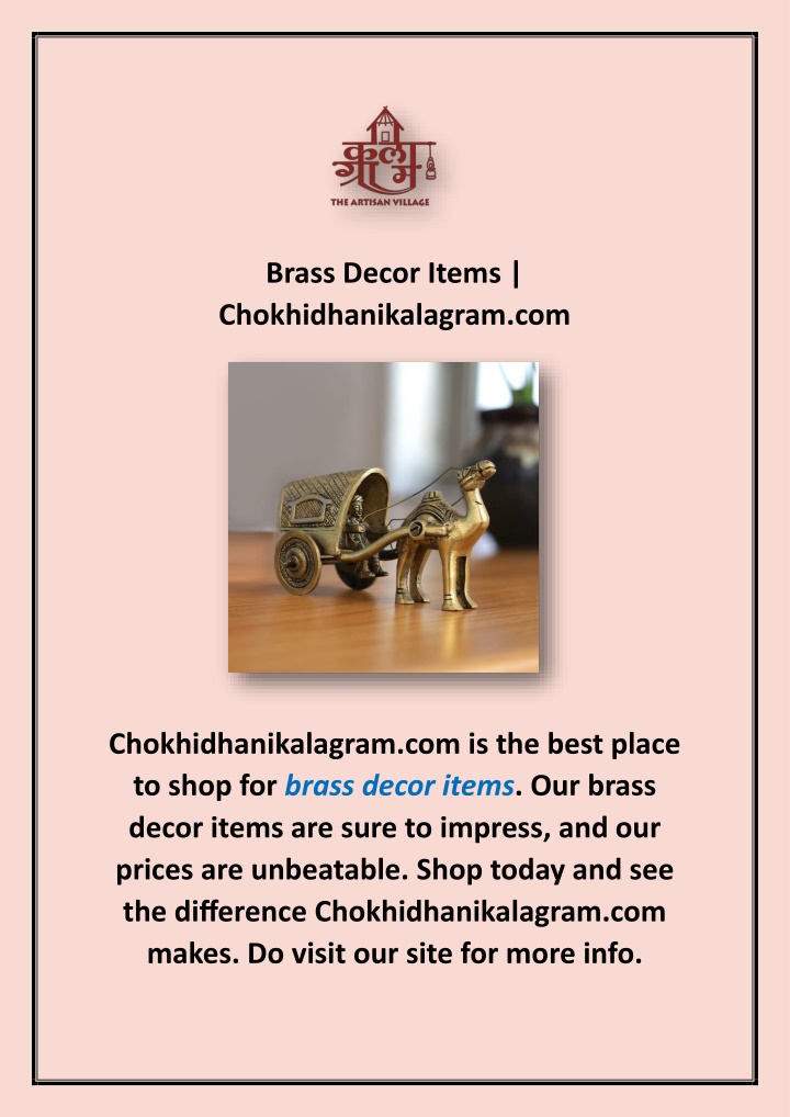 brass decor items chokhidhanikalagram com