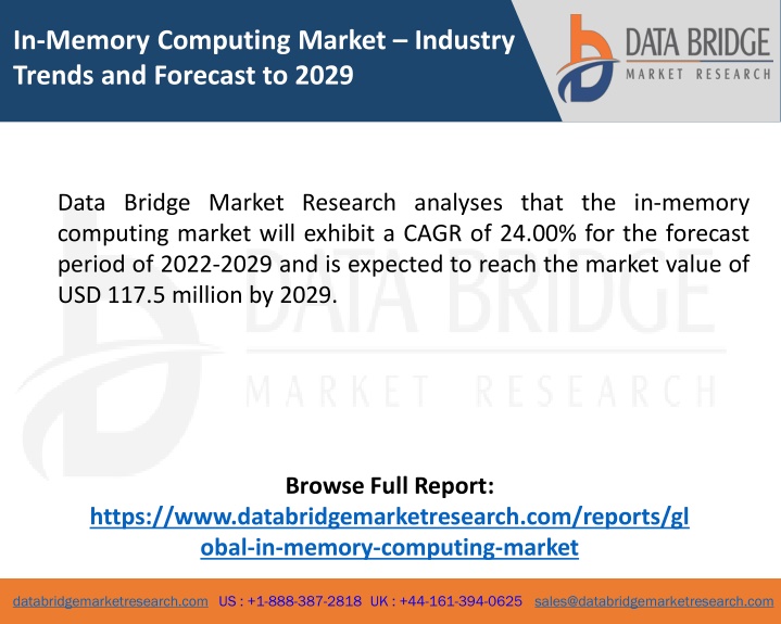 in memory computing market industry trends