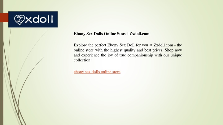 ebony sex dolls online store zxdoll com