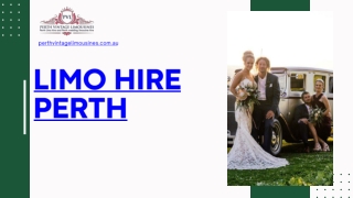 Limo Hire Perth-Hiring Perth Wedding Limousine Hire