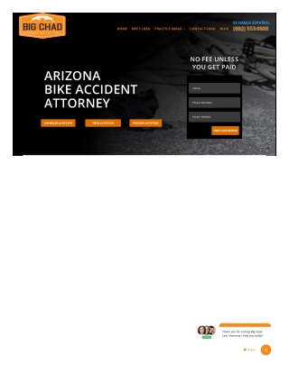 Arizona Bicycle Accident Lawyer | Big Chad Law