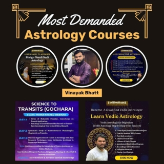 Most Demanded Astrology Courses by Vinayak Bhatt