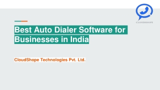 Best Auto Dialer Software for Businesses in India