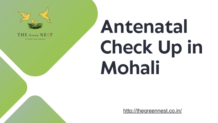 antenatal check up in mohali