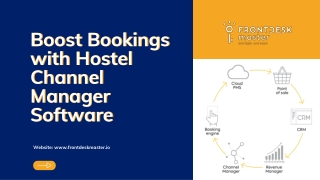 Boost Bookings with Hostel Channel Manager Software