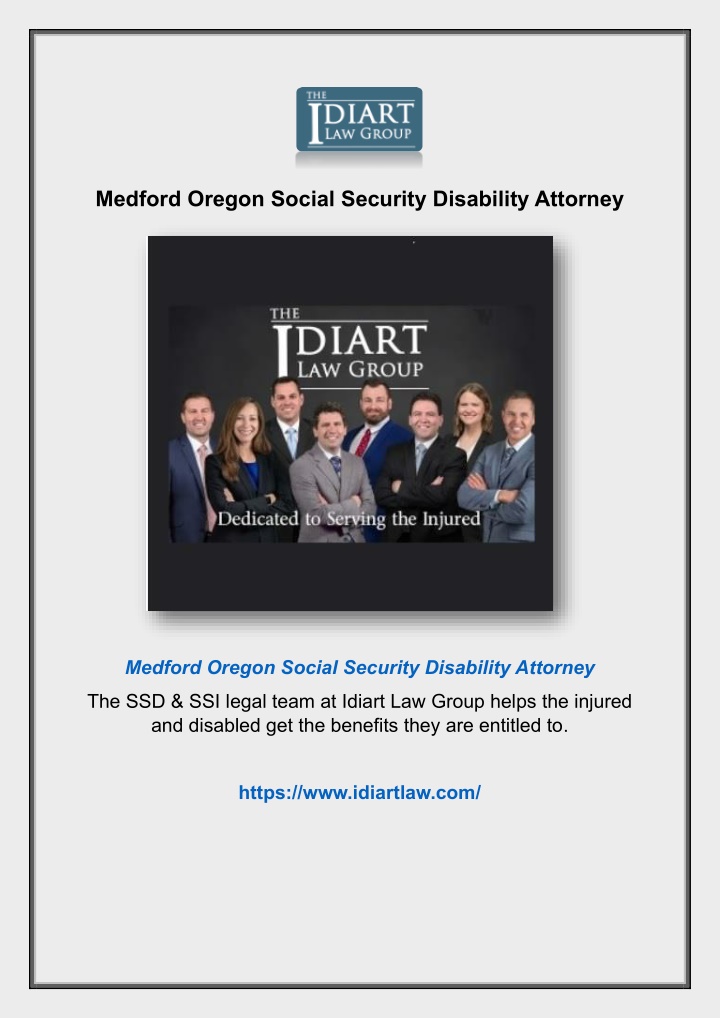 medford oregon social security disability attorney