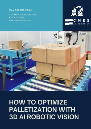 How to Use 3D AI Robotic Vision to Improve Palletization