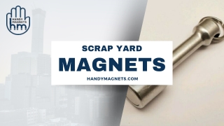 Scrap yard magnets
