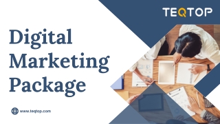 Digital Marketing Package by TEQTOP